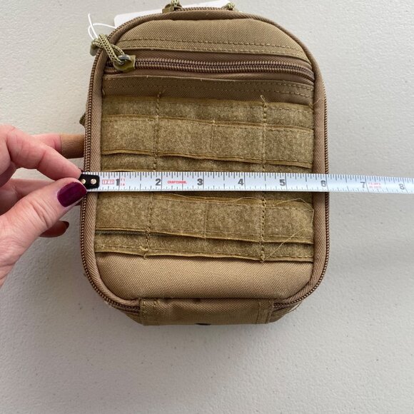 Tactical Belt Pouch With Molle Attachments Heavy-Duty Multipurpose Organizer Bag - Picture 3 of 5